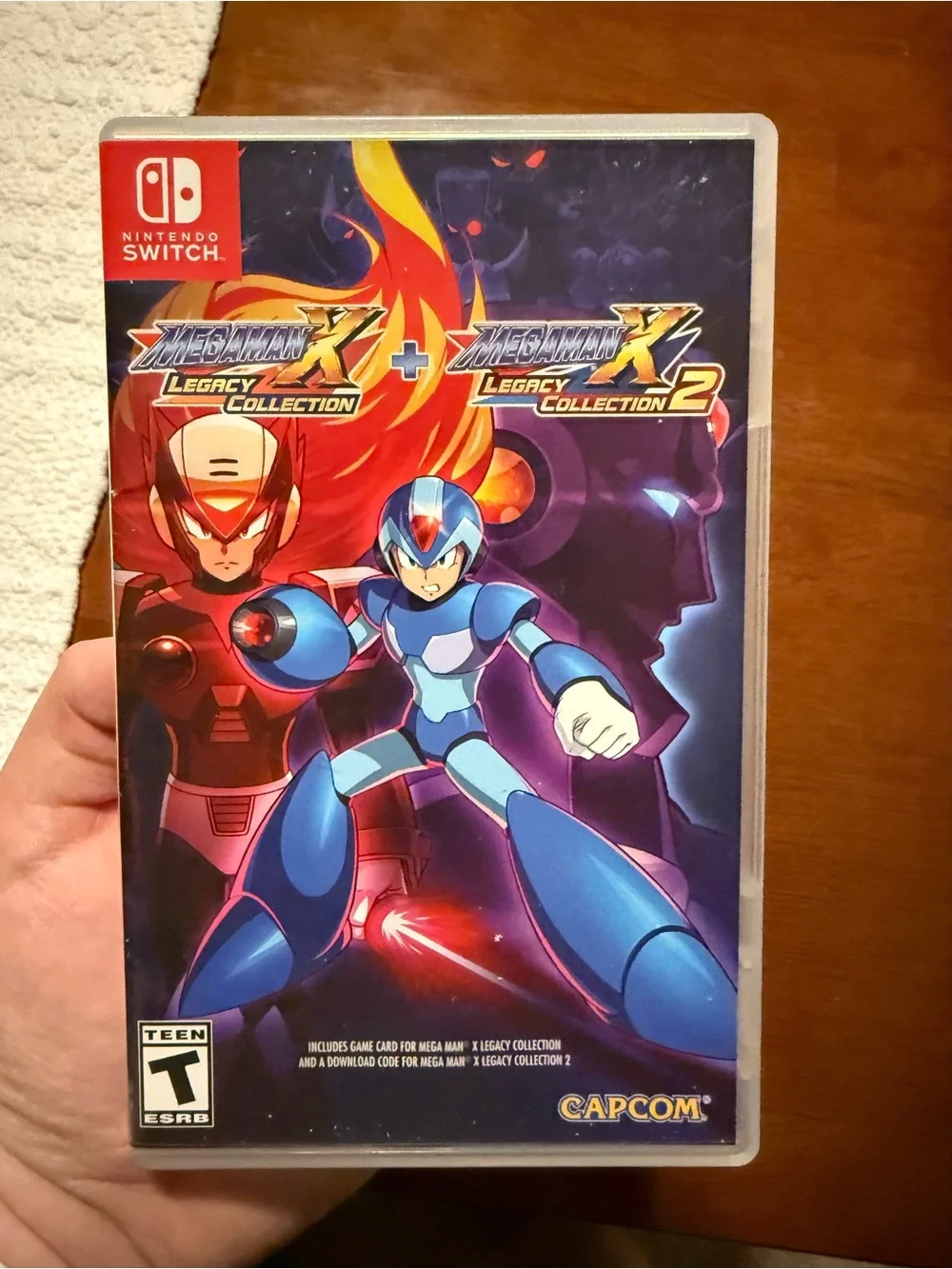 Nintendo Switch Megaman X Legacy Collection Video Game